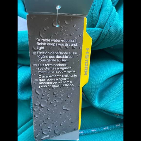 Under Armour Storm Women’s Pullover Sweater Hooded Kangaroo Pocket Fleece S - Picture 5 of 10